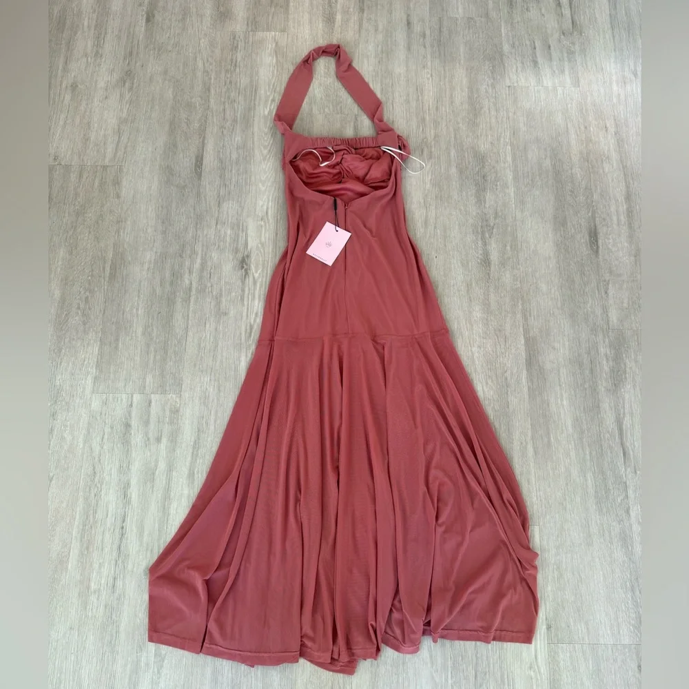 New Hello Molly Plum Maxi Dress - Picture 4 of 5